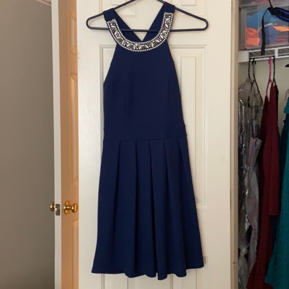 Navy Blue Dress